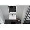 Castello Usa Amazon 24-inch Black Vanity Set with White Top and Black Handles CB-MC-24BLK-BL-2056-WH - alternate 4